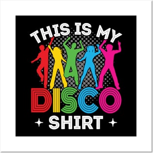 Disco Outfit, Women Men, 70s & 80s Costume, This Is My Disco Posters and Art